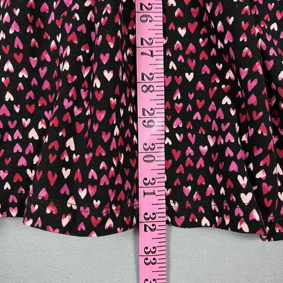 Catherines Tunic Top Womens Size 4X Heart Print Valentine's Day Pink Red Cotton - Picture 13 of 16